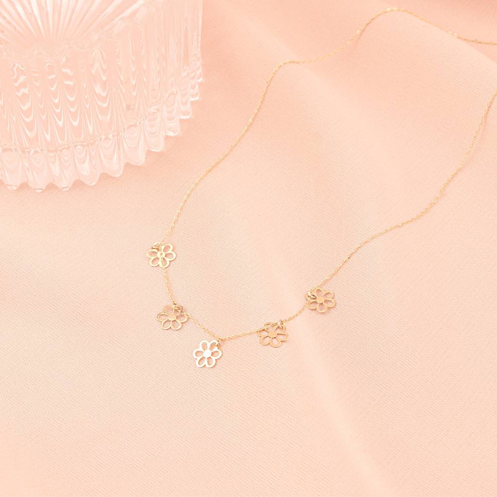 Lant Aur 14k Daisy Charms