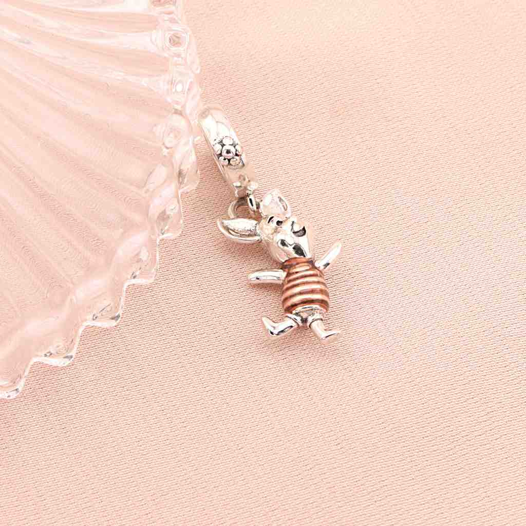 Talisman Argint pentru Bratara Piglet