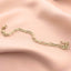 Bratara Aur 14k Paperclip cu Striatii