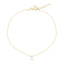 Bratara Aur 14k cu Charm Piatra Zirconia