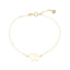 Bratara Aur 14k Double Heart