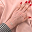 Bratara Aur 14k Double Heart