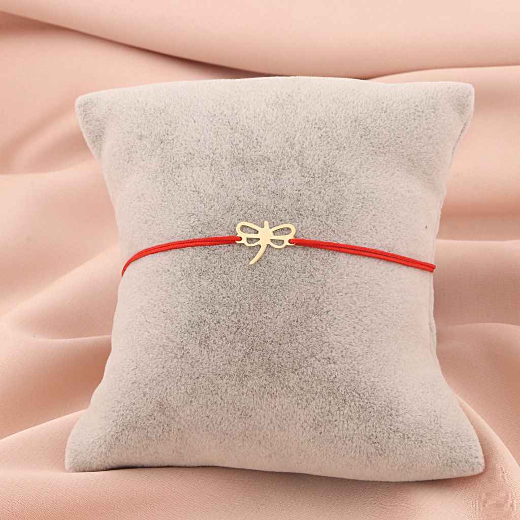 Bratara Aur 14k Libelula pe Snur