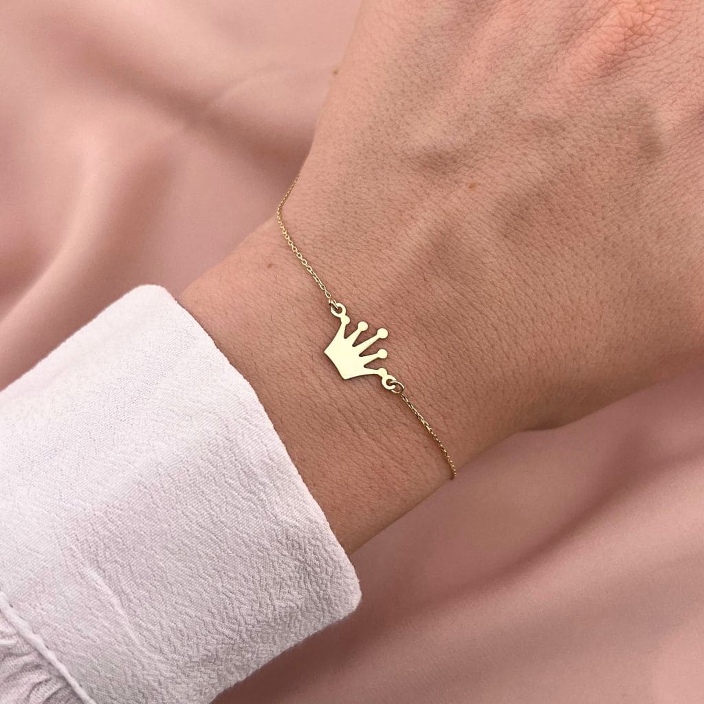 Bratara Aur 14k The Crown