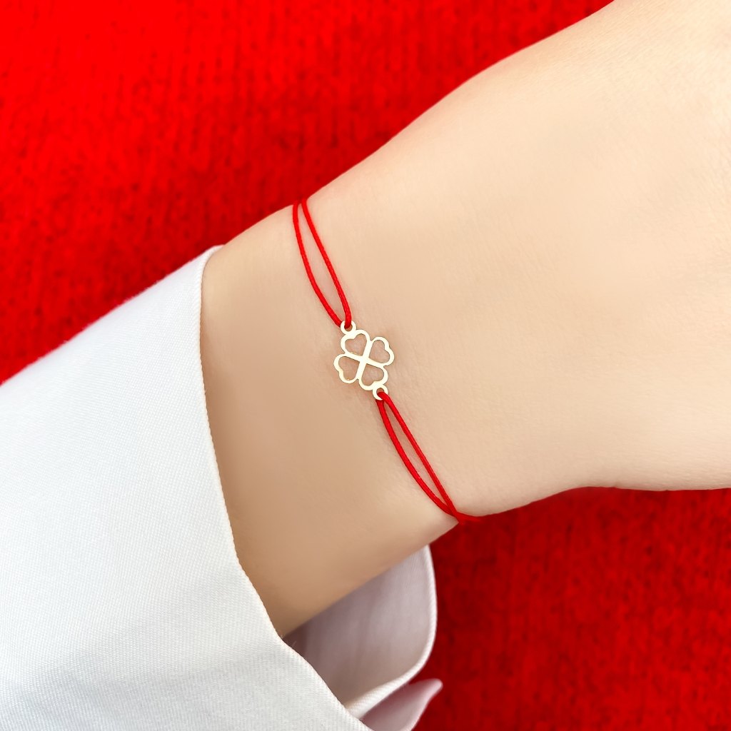 Martisor Bratara Aur 14k Trifoi