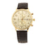 Ceas Aur 14k Geneve Barbati Curea Neagra