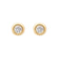 Cercei Aur 14k Classic 4 mm