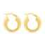 Cercei Aur 14k Double Hoops