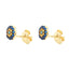 Cercei Aur 14k Evil Eye
