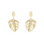 Cercei Aur 14k Frunza