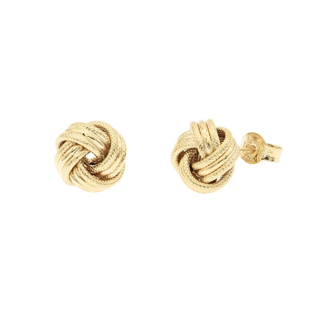 Cercei Aur 14k Impletiti