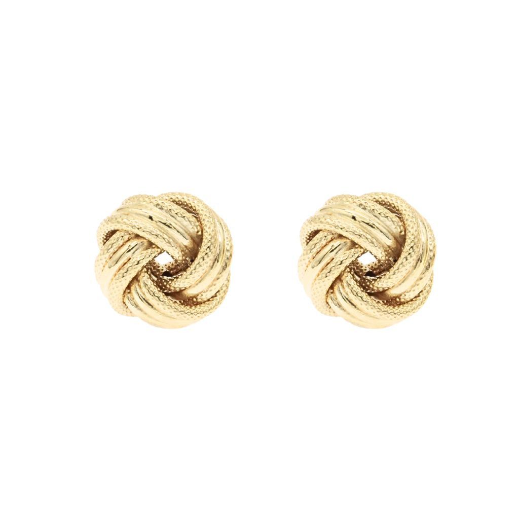 Cercei Aur 14k Impletiti