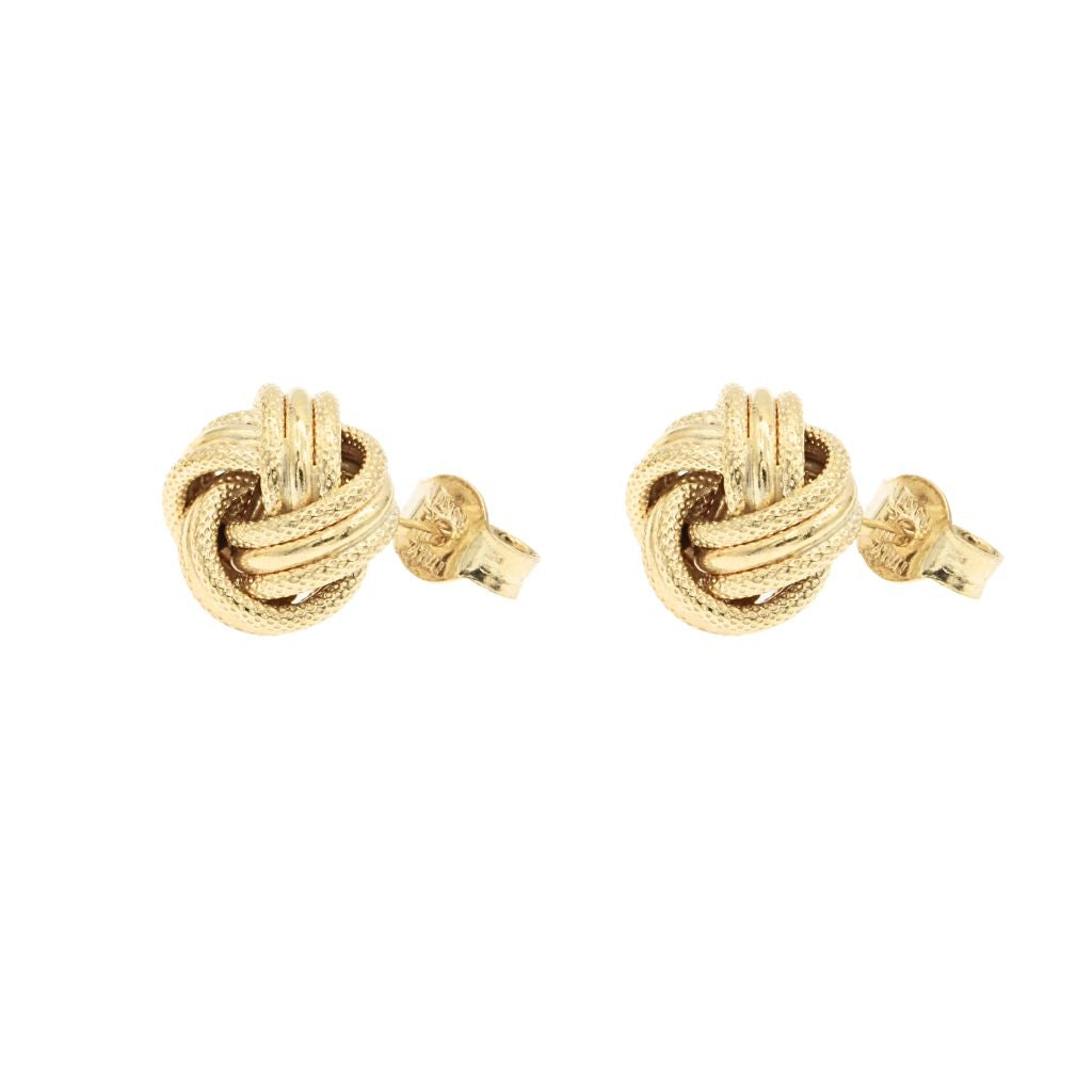 Cercei Aur 14k Impletiti