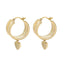Cercei Aur 14k Inima Charm