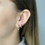 Cercei Aur 14k Veriga Simpla 1cm