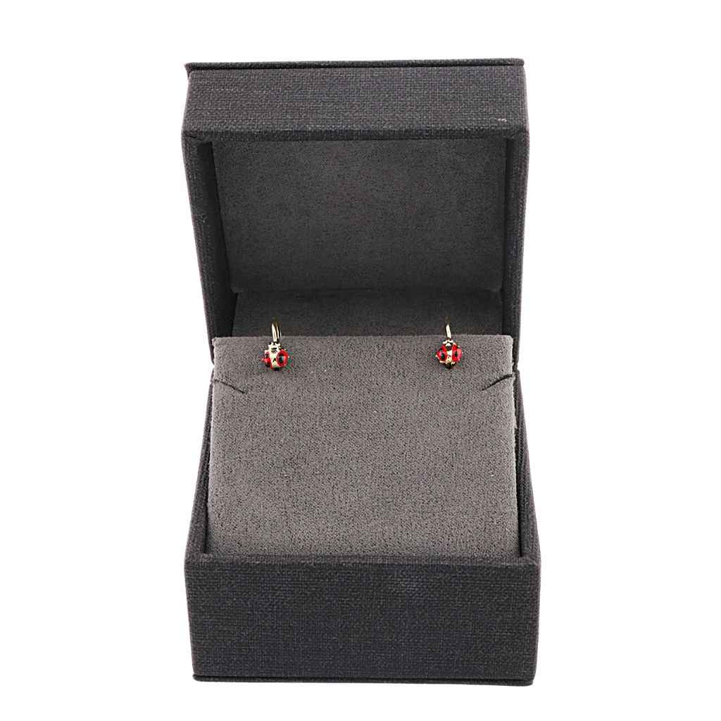 Cercei Copii Aur 14k Buburuza