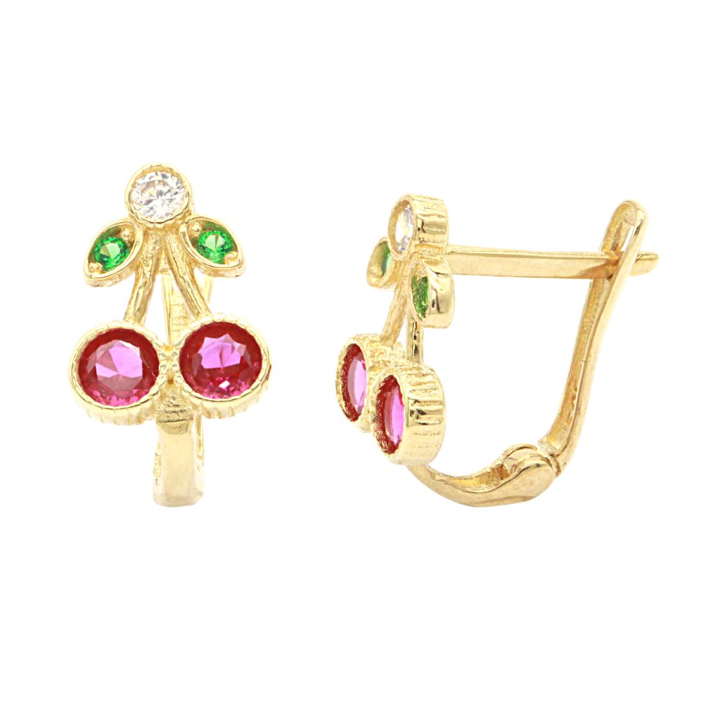 Cercei Copii Aur 14k Cirese