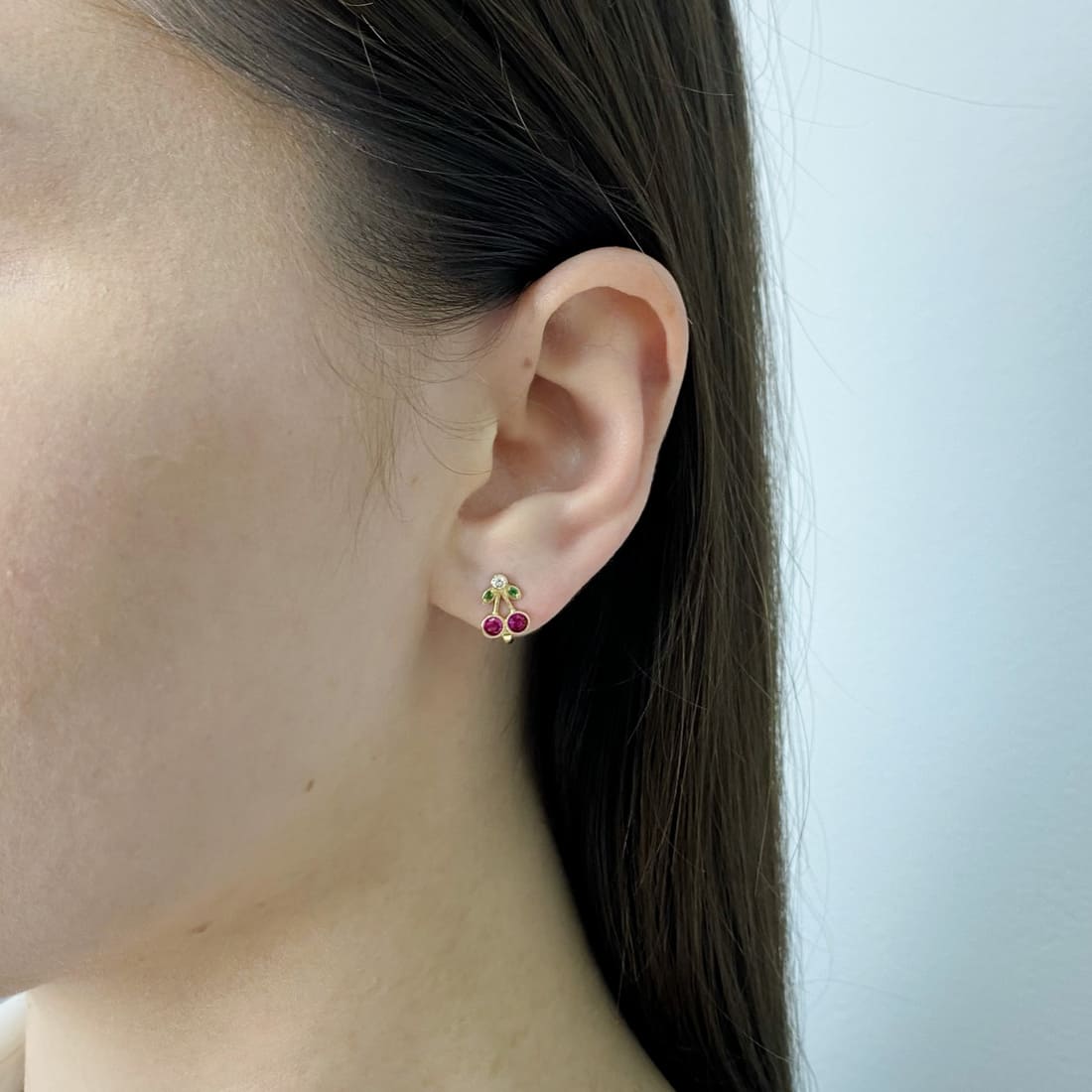 Cercei Copii Aur 14k Cirese