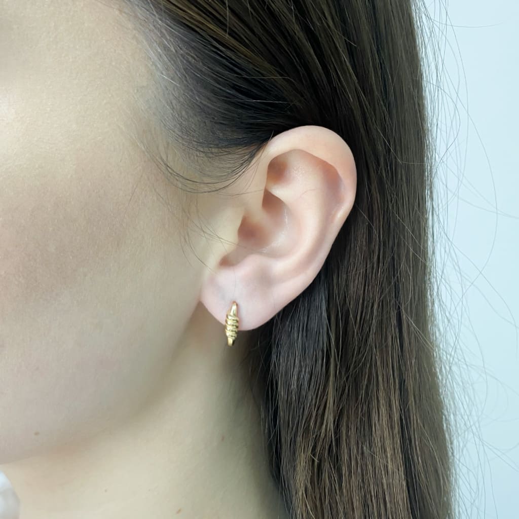 Cercei Veriga Aur 14k Spirala