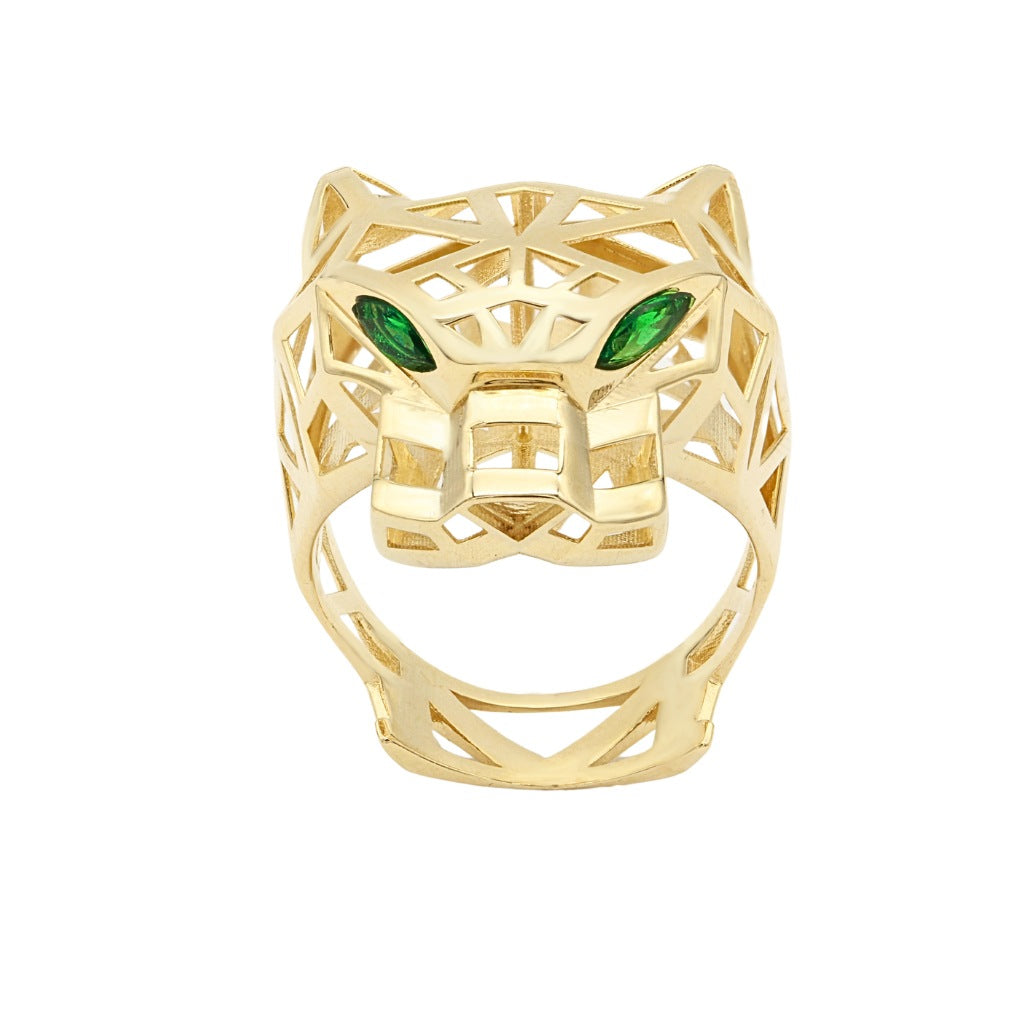 Inel Aur 14k Pantera