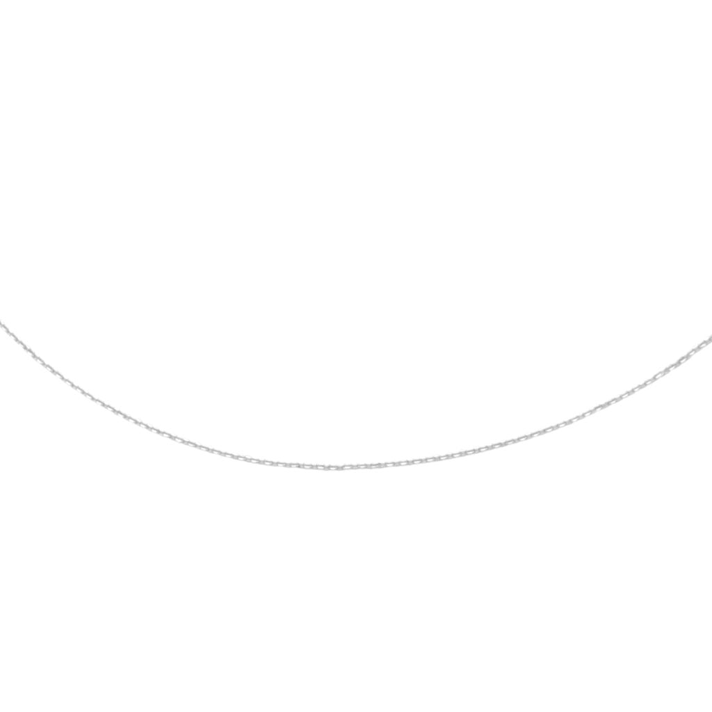 Lant Aur Alb 14k Clasic cu Zale 1 mm