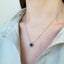 Lant Aur 14k Floare Onix 8mm
