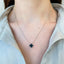 Lant Aur 14k Floare Onix 8mm