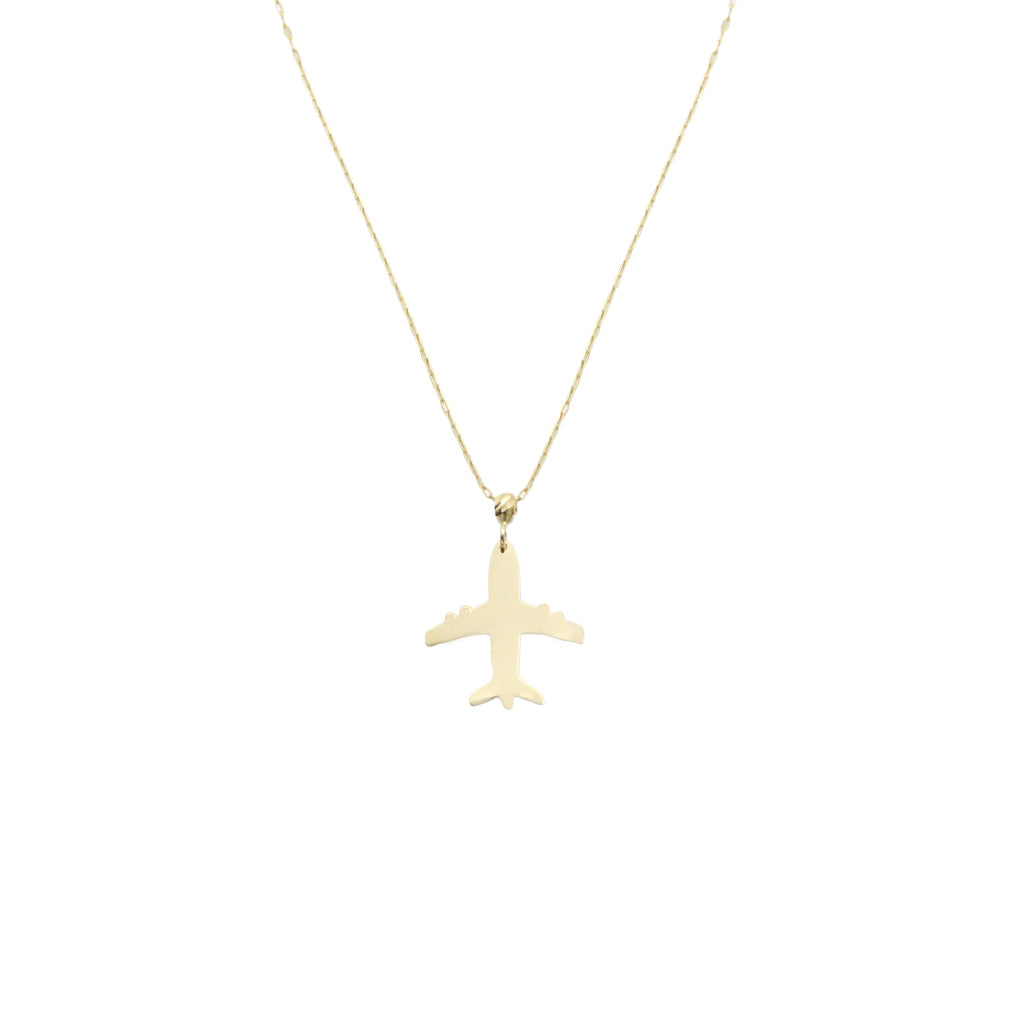 Lant Aur 14k Airplane