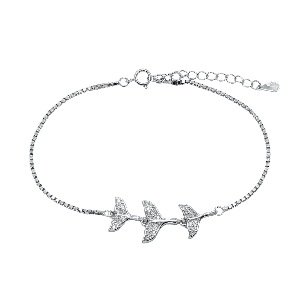 Bratara Argint Mermaid cu Pietre Zirconia