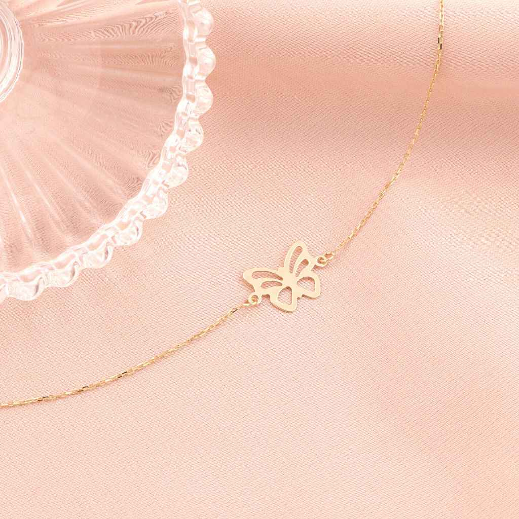 Bratara Aur 14k Butterfly