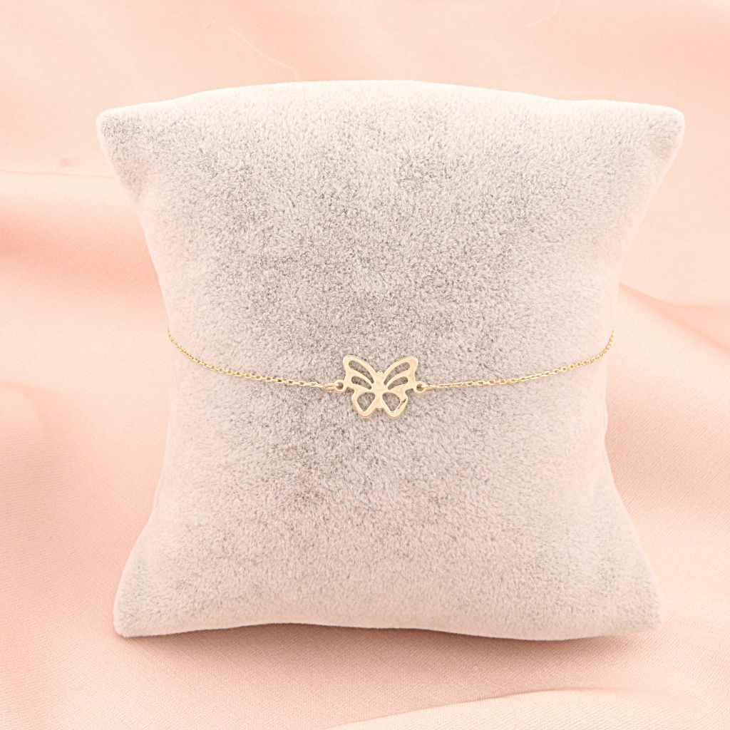 Bratara Aur 14k Butterfly
