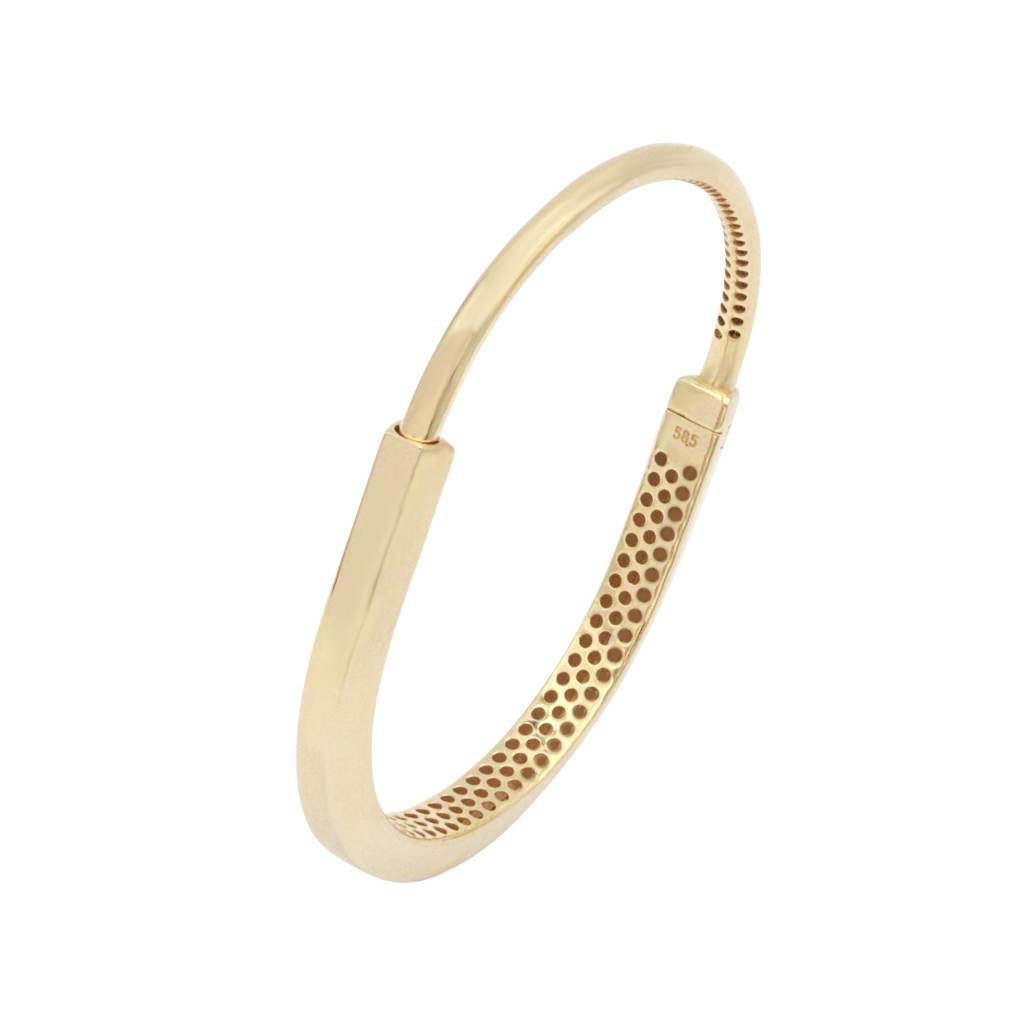 Bratara Aur 14k Fixa Lock Bangle