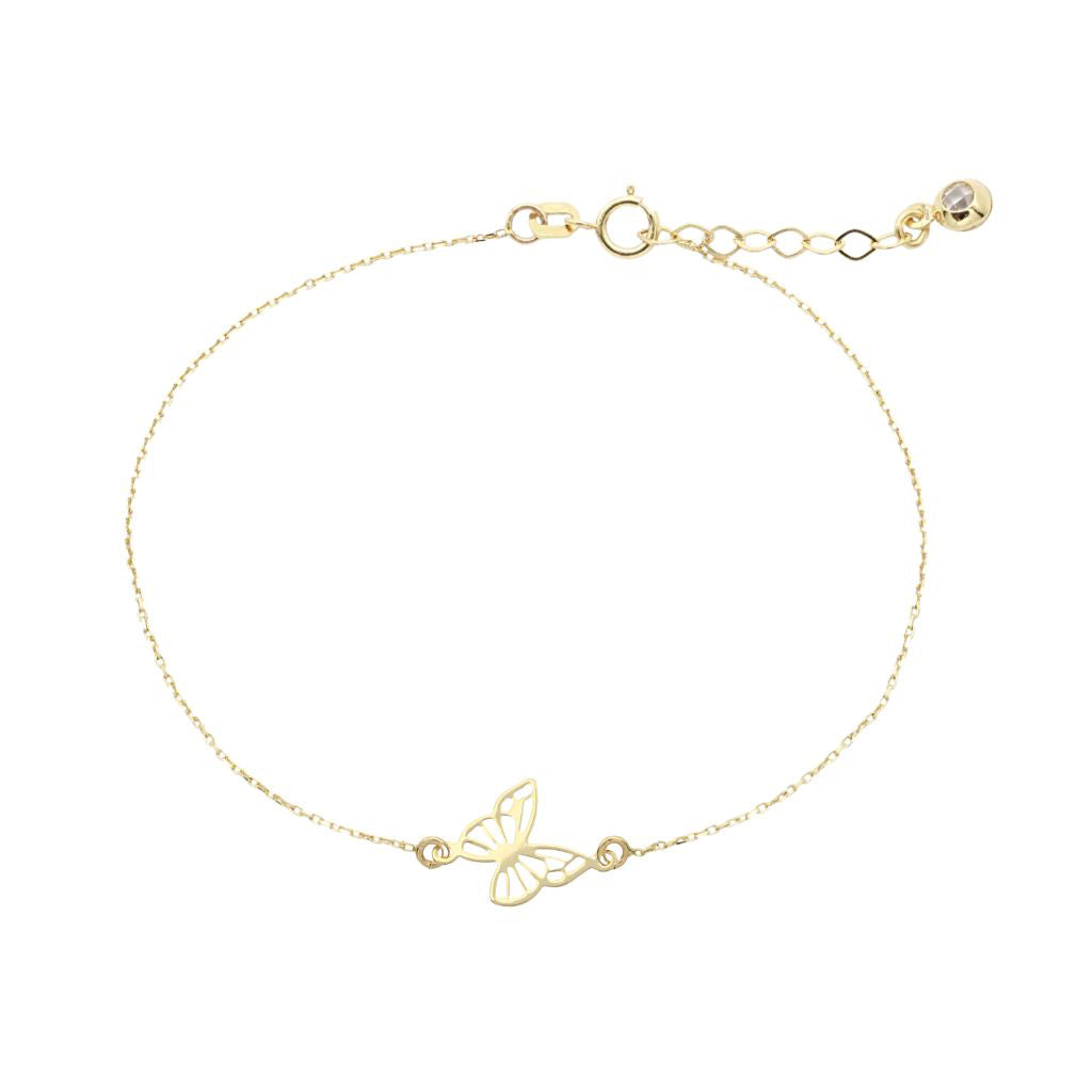 Bratara Aur 14k Simple Butterfly