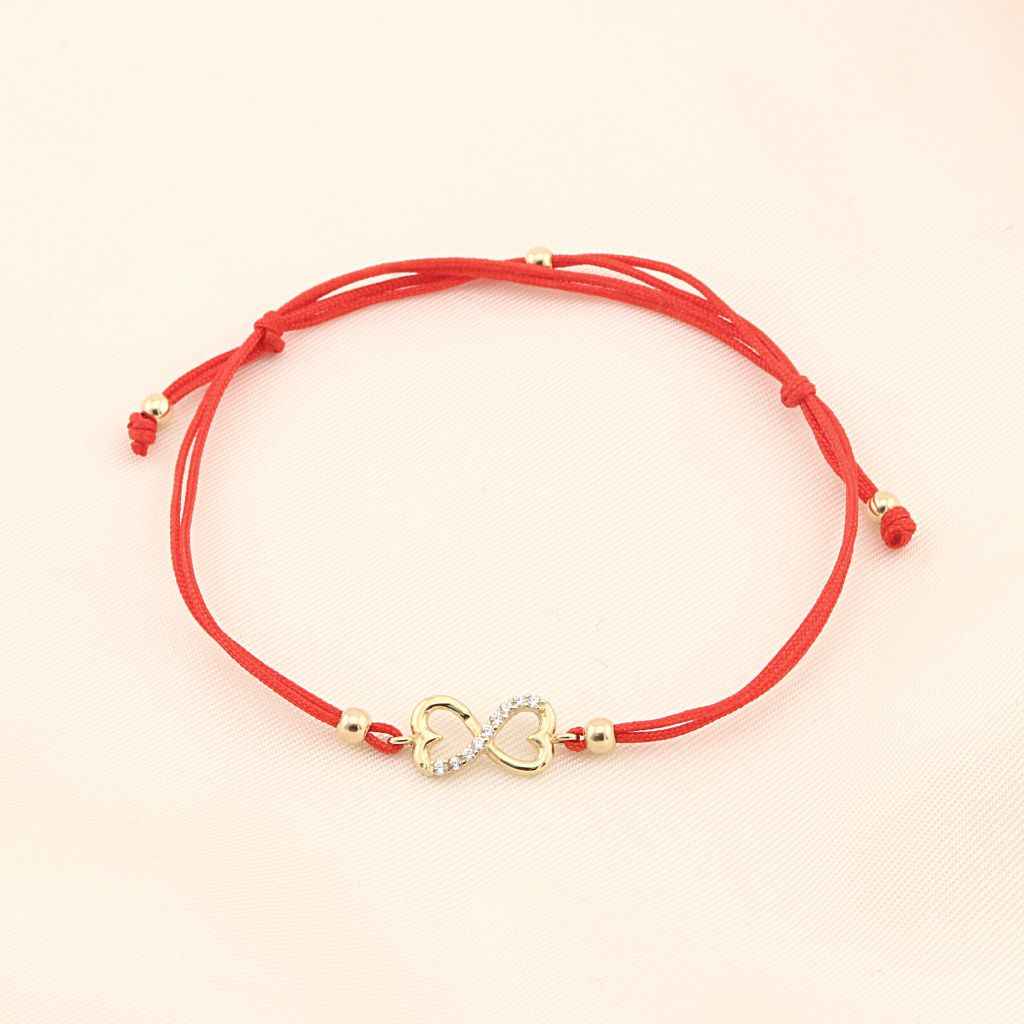 Bratara Snur Aur 14k Infinity Love
