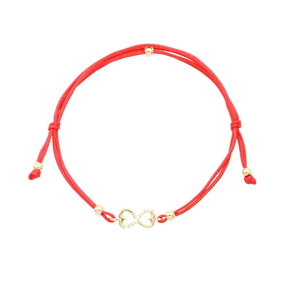 Bratara Snur Aur 14k Infinity Love