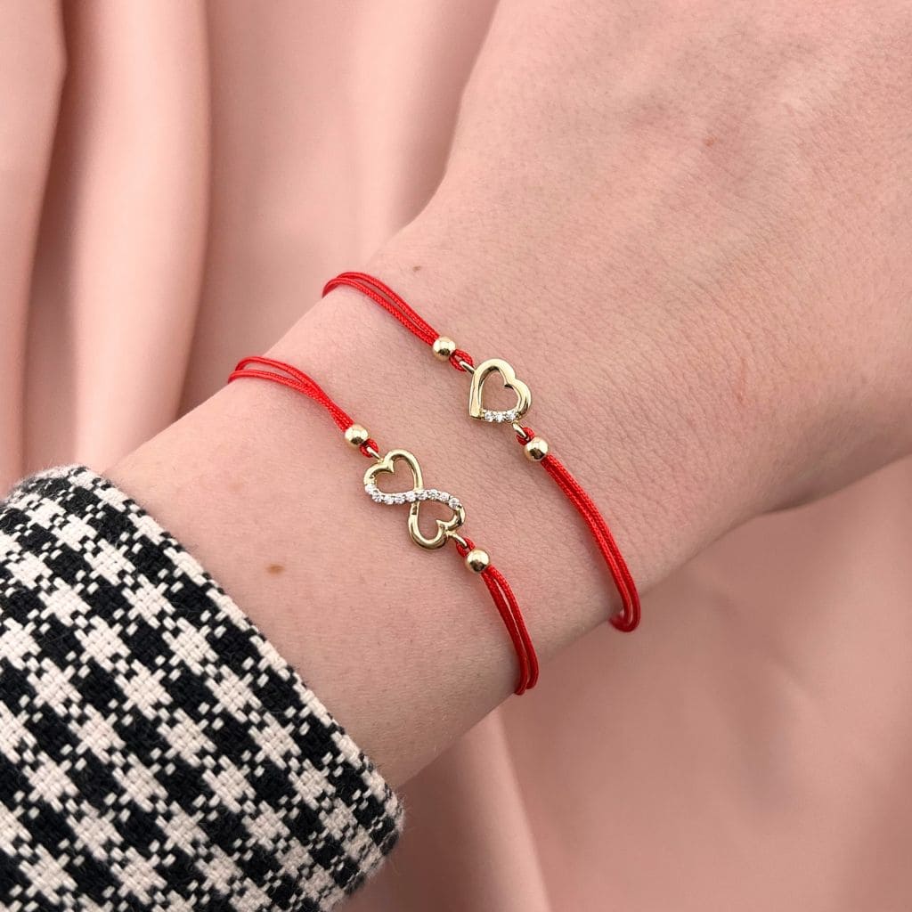 Bratara Snur Aur 14k Infinity Love