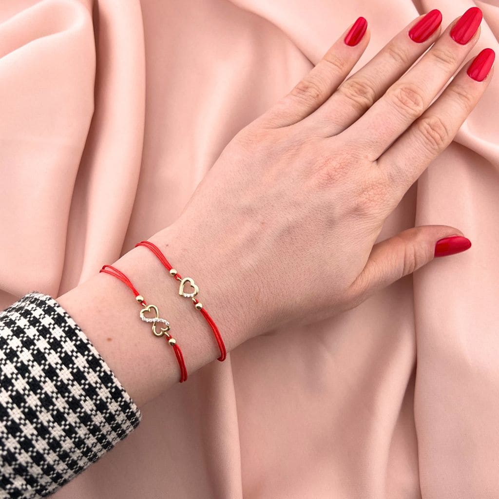 Bratara Snur Aur 14k Infinity Love