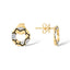 Cercei Aur 14k cu Diamante 0,049ct Cerc - SORELLY