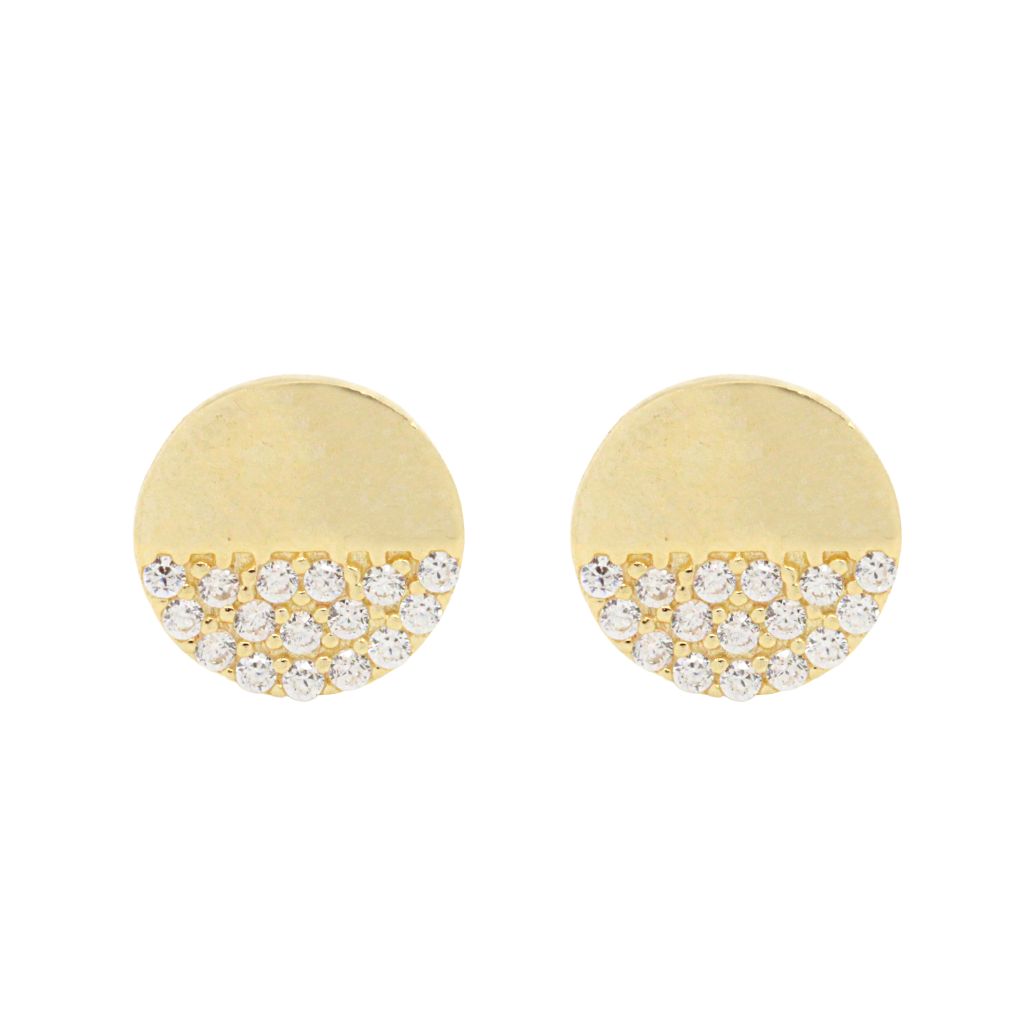 Cercei Aur 14k Glowing Circles
