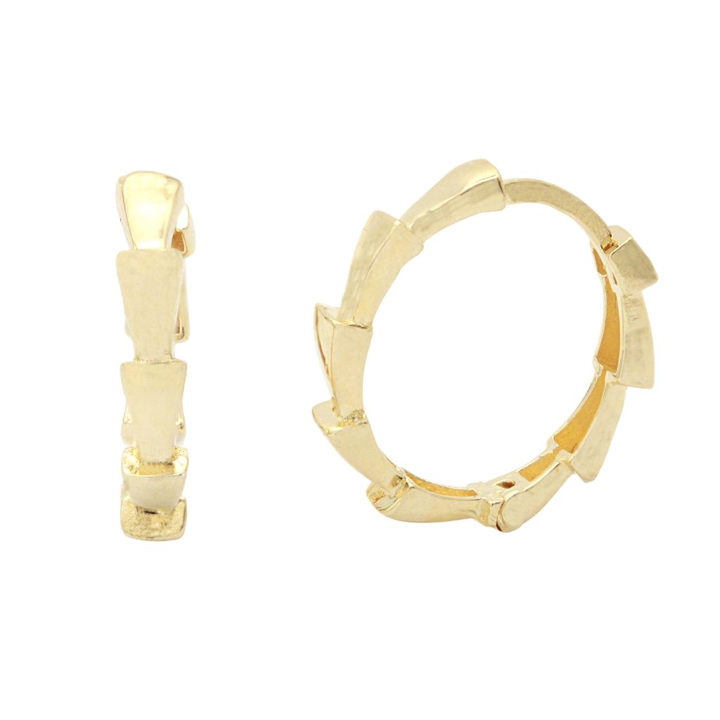 Cercei Aur 14k Snake