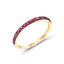 Inel Aur 14k Tennis cu Rubin - SORELLY