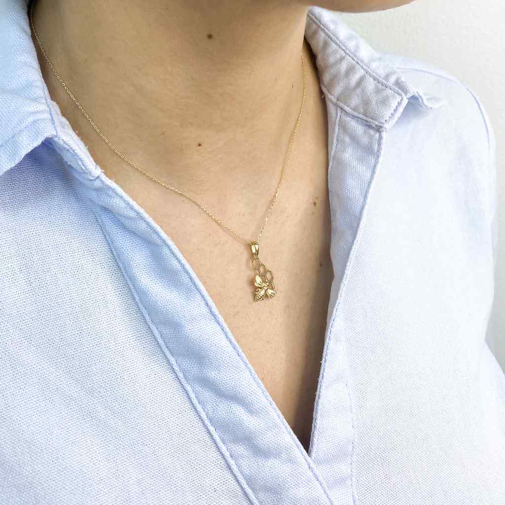 Lant Aur 14k Honey Bee