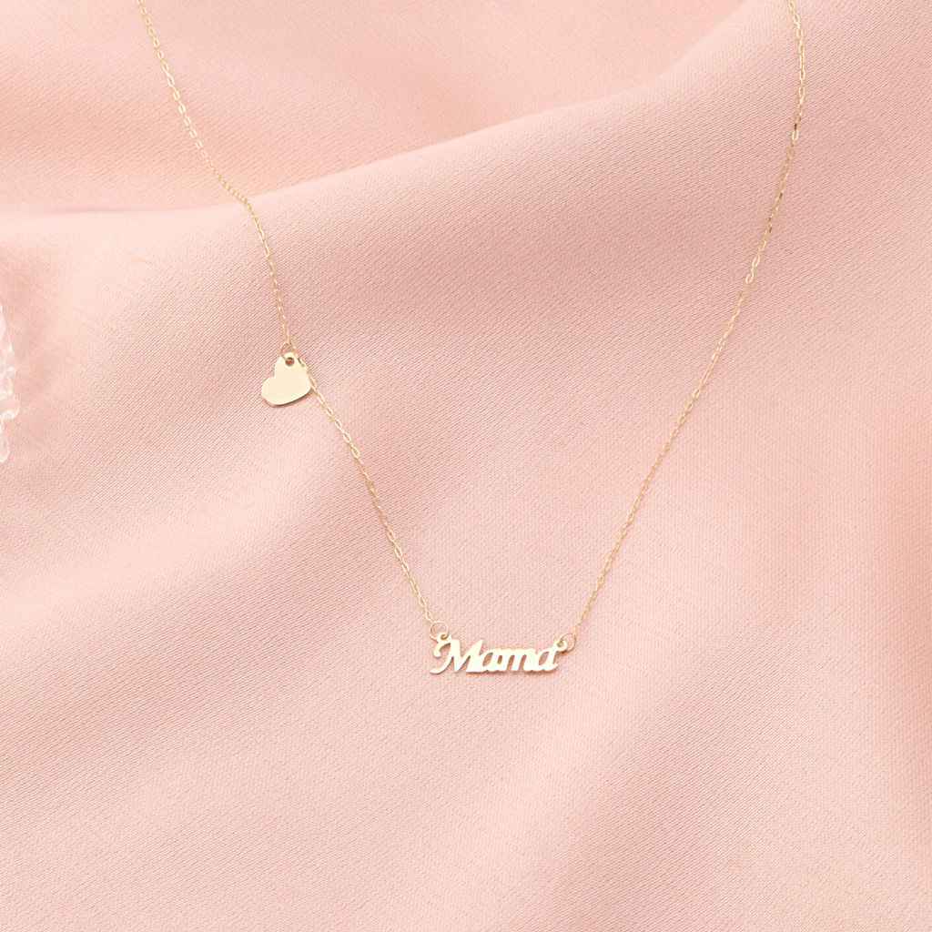 Lant Aur 14k Mama si Charm Inima