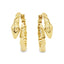 Cercei Aur 14k Tip Veriga Model Sarpe - SORELLY