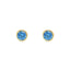 Cercei Aur 9k Baby Blue - SORELLY