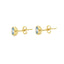 Cercei Aur 9k Baby Blue - SORELLY
