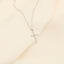 Pandantiv Aur 14k Cruce cu Pietre Zirconia 2cm