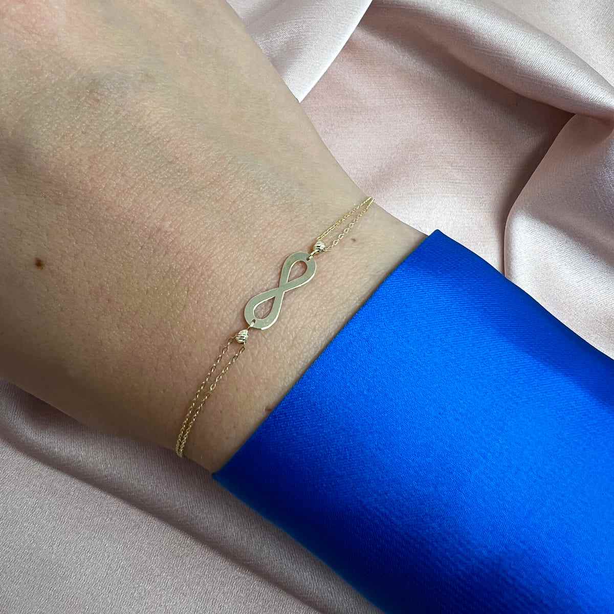 Bratara Aur 14k cu Infinit