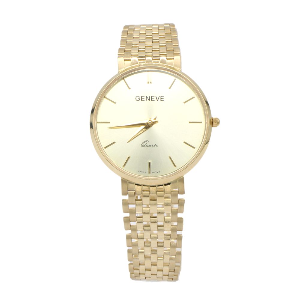 Ceas Aur 14k Geneve Unisex 32 mm