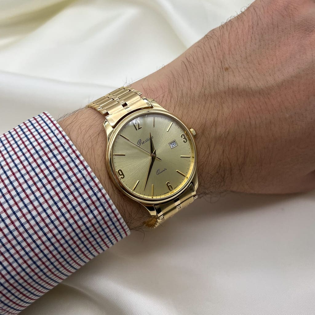 Ceas Aur 14k Prestige Barbati 36mm